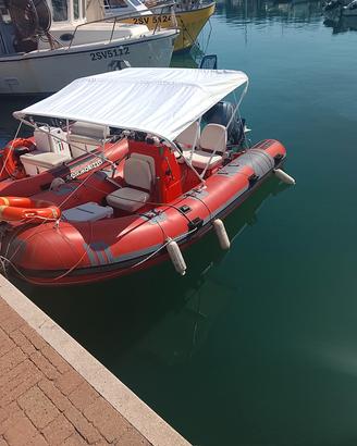 GOMMONE MARSHAL M80   YAMAHA 40CV 4T CARRELLO OMOL