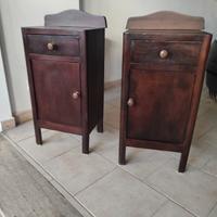 Comodini in legno vintage 