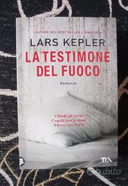 libro Lars Kepler - La testimone del fuoco