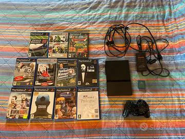PlayStation 2 Slim + Videogiochi
