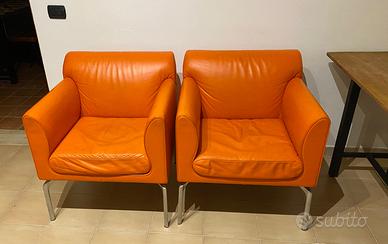 Poltrone in pelle Frau