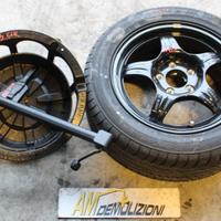 RUOTA DI SCORTA CON CRIC MERCEDES CLK W208