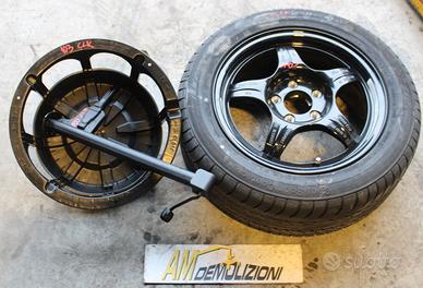 RUOTA DI SCORTA CON CRIC MERCEDES CLK W208