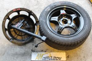 RUOTA DI SCORTA CON CRIC MERCEDES CLK W208