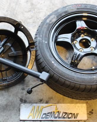 RUOTA DI SCORTA CON CRIC MERCEDES CLK W208