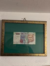 Banconota 1000 lire Maria Montessori