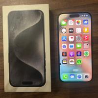 Iphone 15 pro nero titanio 512gb
