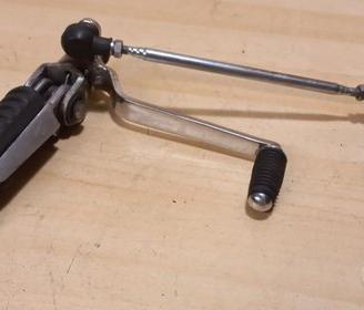 Leva e asta cambio z750 2004 2005 2006