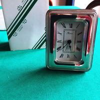 Orologio da tavolo Florence argento radica