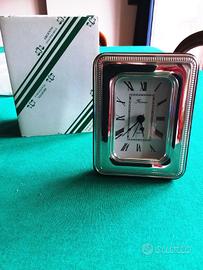 Orologio da tavolo Florence argento radica