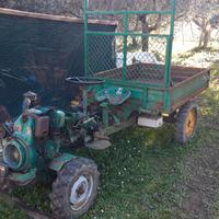 Motoagricola comodissima con volante