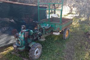 Motoagricola comodissima con volante