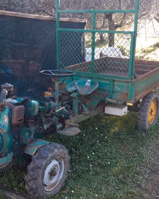Motoagricola comodissima con volante