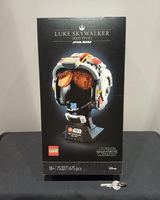 Lego Star Wars 75327 Casco Luke Skywalker, nuovo