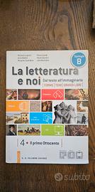 La Letteratura e Noi 4 Il Primo Ottocento.