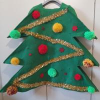 Vestito di carnevale "Albero di Natale"