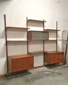 Libreria Poul Cadovious Modulare Vintage Danese