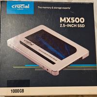 Crucial Mx500 1TB, SSD 2,5 Pollici