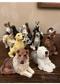 Collezione statue cani
