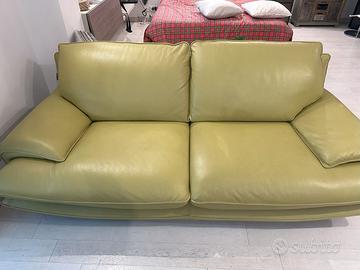 DIVANO IN PELLE CHATEAU D’AX – 3 POSTI L 205 H 80