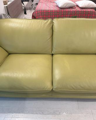 DIVANO IN PELLE CHATEAU D’AX – 3 POSTI L 205 H 80