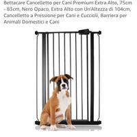 Cancelletto per porta bambini cane