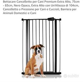 Cancelletto per porta bambini cane