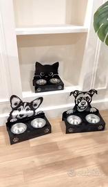 PORTA CIOTOLA PER CANI DECORATIVA PERSONALIZZATA