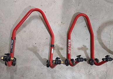 Cavaletti bike-lift anteriore e posteriore