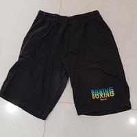 Pantaloncini Uomo Curvy Neri Boxing XXL