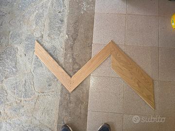parquet a spina francese 45 ° mq 20 rovere 