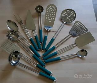 Set 12 utensili da cucina, acciaio 18/10 - Scaroni