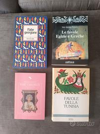 Lotto 4 libri fiabe : georgiane, egizie e greche