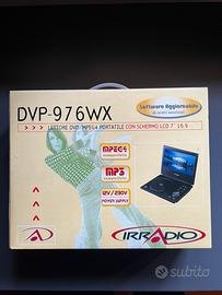 Lettore DVD Portatile Irradio DVP-976WX - Completo