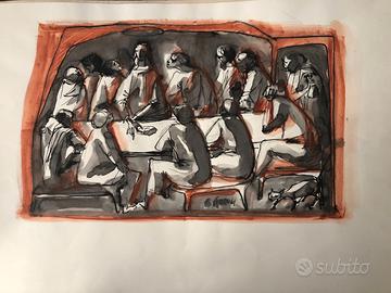 GIAROLI, TECNICA MISTA