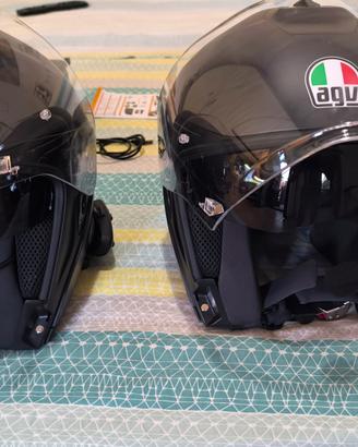 coppia caschi AGV con intrfono