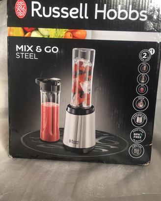 Russel Hobbs Frullatore con 2 bottigie e 2 tappi