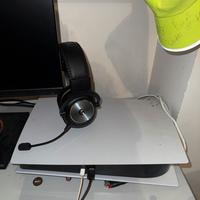 Playstation 5 +monitor gaming ASUS+ cuffie