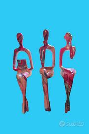 Statuette astratte pensatori. Nuove!