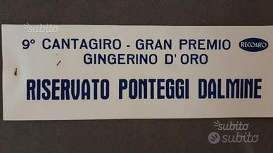Cantagiro Recoaro 1970 Premio Gingerino d'oro