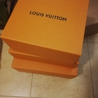 Louis Vuitton, scatole e shopping bags