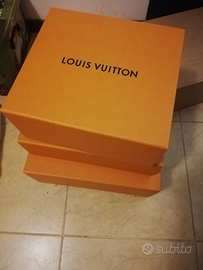 Louis Vuitton, scatole e shopping bags