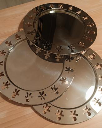 Alessi set 3 vassoi "Girotondo"