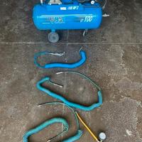 Compressore aria 100 litri 4 uscite