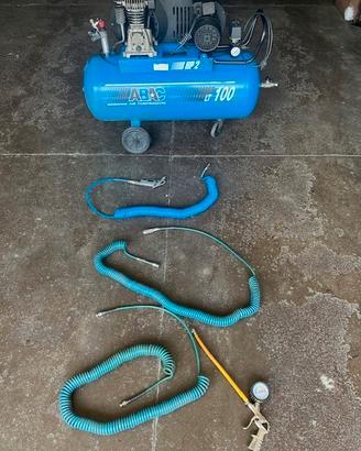 Compressore aria 100 litri 4 uscite