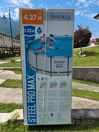 Piscina NUOVA IMBALLATA h122CM  4.27MT DIAMETRO