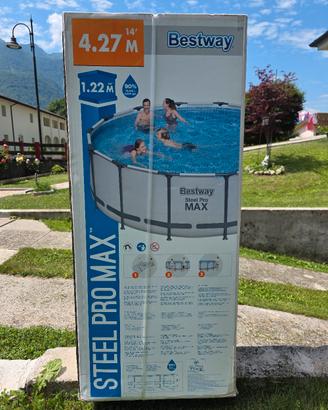 Piscina NUOVA IMBALLATA h122CM  4.27MT DIAMETRO