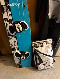 Tavola kite + vela Core 11mt