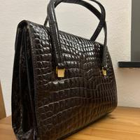 Borsa vero coccodrillo