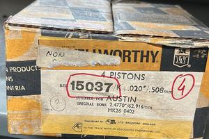 Pistoni AE Austin Mini Cooper Ø62,91 - Set 4 pezzi